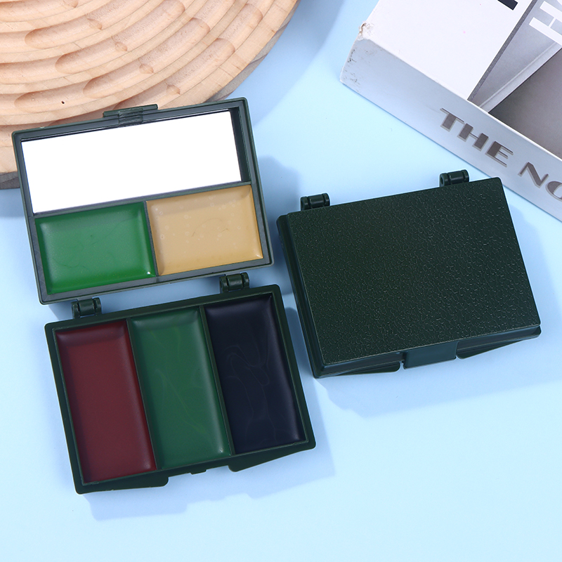 Camo Face Paint - 1Pcs 5-Color Camouflage Face Paint Palette