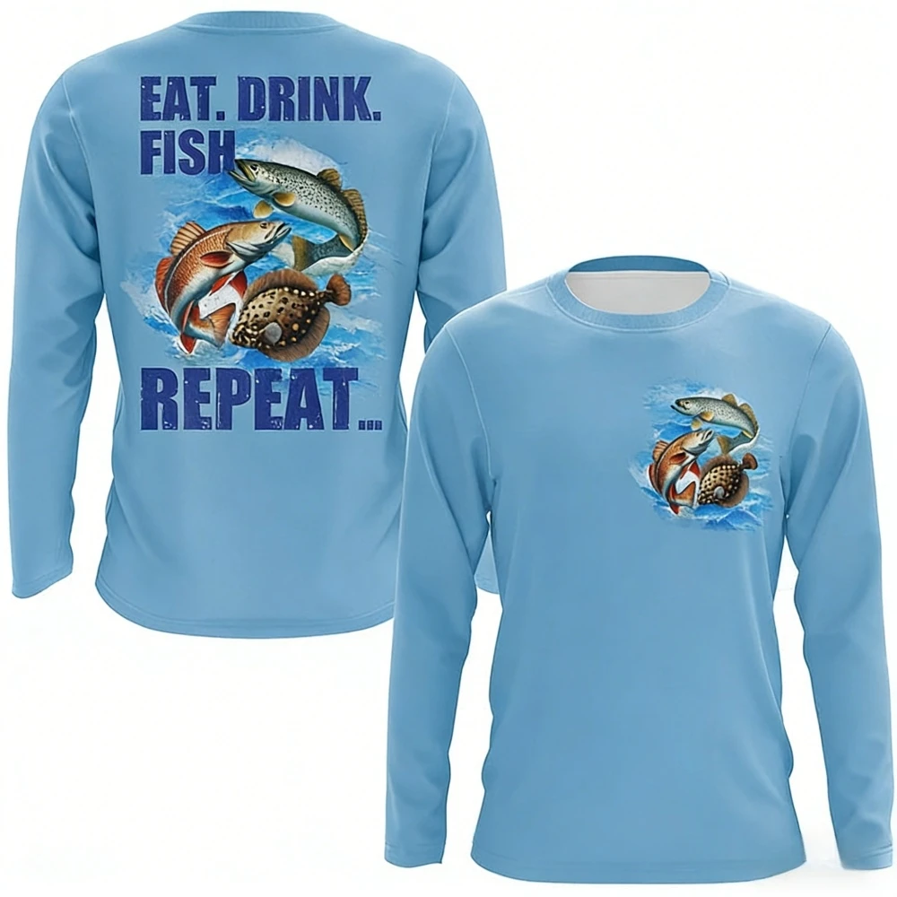 Mens Fishing Shirt Long Sleeve - Outdoor Hunting Prints review and price